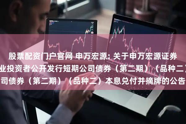 股票配资门户官网 申万宏源: 关于申万宏源证券有限公司2024年面向专业投资者公开发行短期公司债券（第二期）（品种二）本息兑付并摘牌的公告
