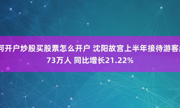 如何开户炒股买股票怎么开户 沈阳故宫上半年接待游客超273万人 同比增长21.22%